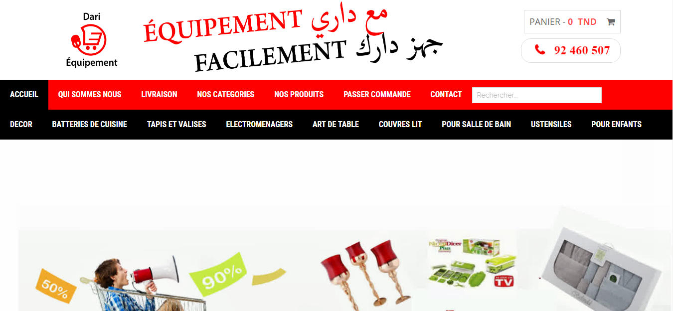 creation site web Tunisie